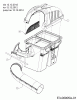 MTD Zubehör Grasfangvorrichtung für Z-Force 46 S mit Mähwerk H (46"/117cm) 19A70021100 (2012) Ersatzteile Grasfangsackdeckel, Obere Röhre bis 12.12.2012