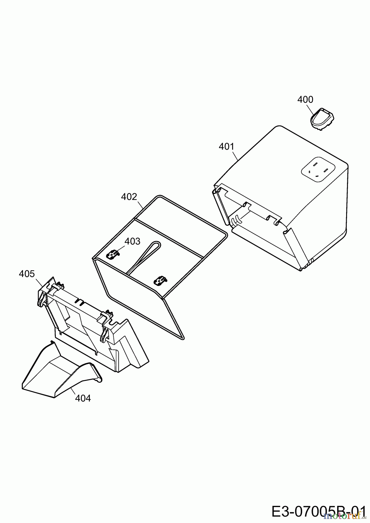  Sentar Akkumäher SE 37 LI 18AWG3D-663  (2012) Grasfangsack
