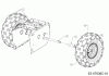 MTD M 61 31A-6AC2678 (2019) Ersatzteile Räder 13x4x6