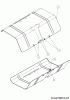 MTD T 380 B 21C-382A602 (2011) Ersatzteile Schutzschild