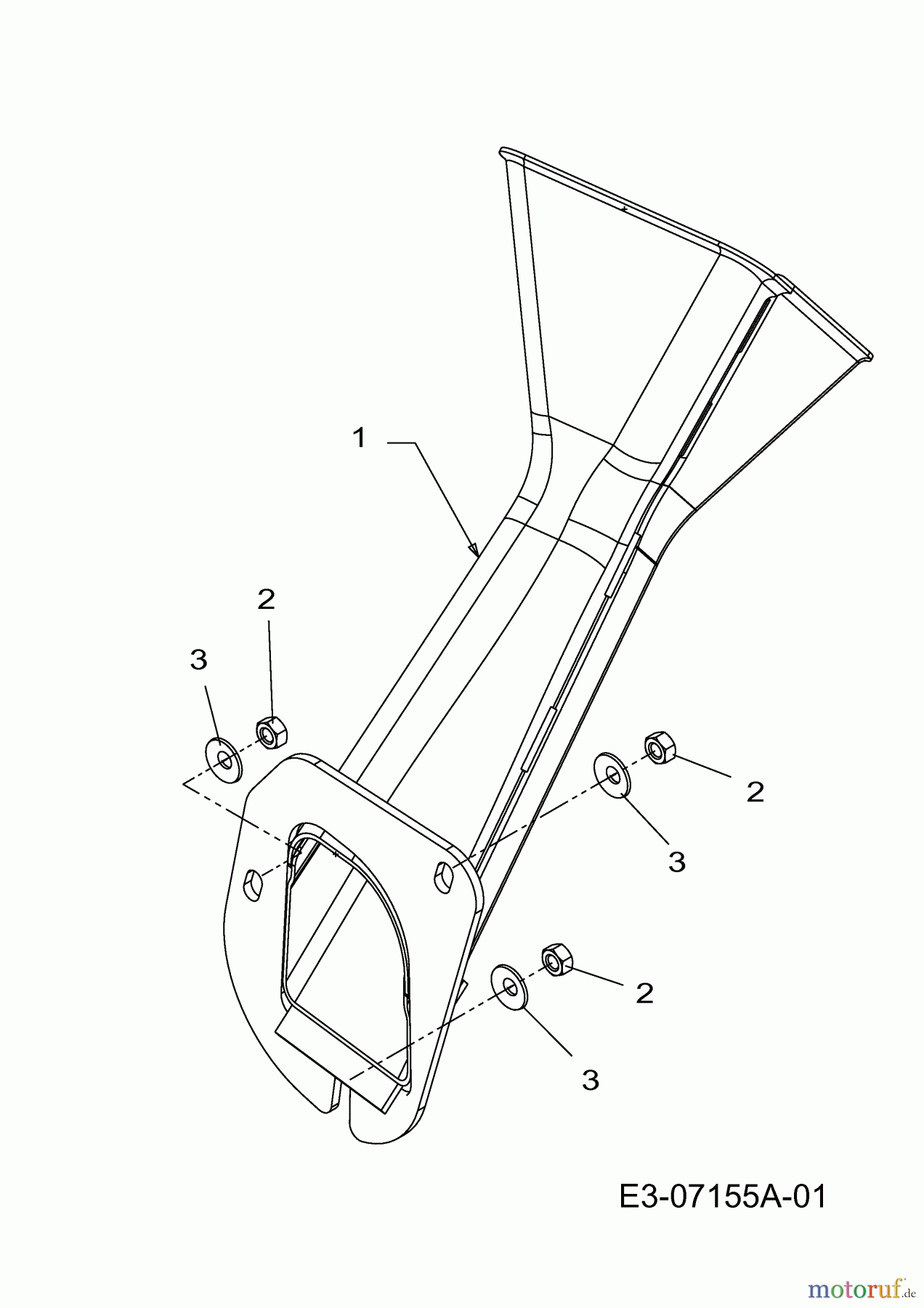  MTD Häcksler 463 24A-452K678  (2011) Astzufuhr