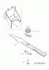 Sterwins 530 BTC 12B-868F638 (2012) Ersatzteile Messer, Messeraufnahme, Mulchstopfen