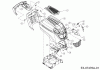 Wolf-Garten Ambition 105.175 H 13RN71RN650 (2012) Ersatzteile Motorhaube R-Style