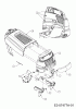 Power Garden PGR 96 13CH761F623 (2012) Ersatzteile Motorhaube 1-Style