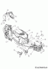 Cub Cadet CC 714 TA 13A277DA603 (2013) Ersatzteile Motorhaube 5-Style