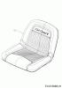 Cub Cadet LT3 PS96 13IG79DF603 (2017) Ersatzteile Sitz