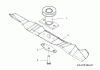 Mr.Gardener HWD 4546 TH 12C-J6AQ629 (2012) Ersatzteile Messer