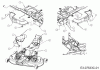 Okay Master Cut 105-15/200 H 13HU99KN675 (2015) Ersatzteile Abdeckungen Mähwerk N (41"/105cm)