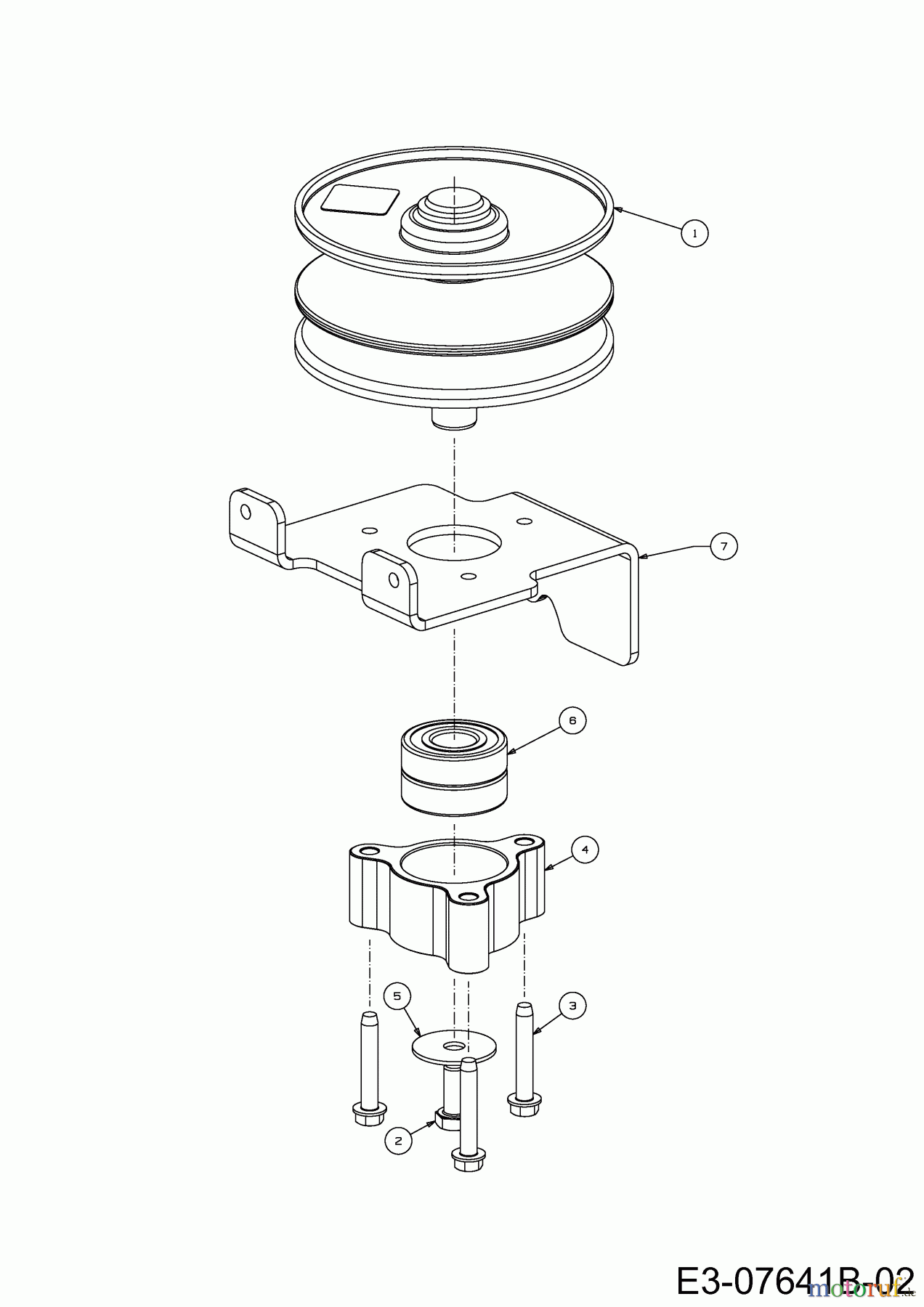 Bestgreen Rasentraktoren BG 11576 SM-13 13B226JD655 (2013) Variator