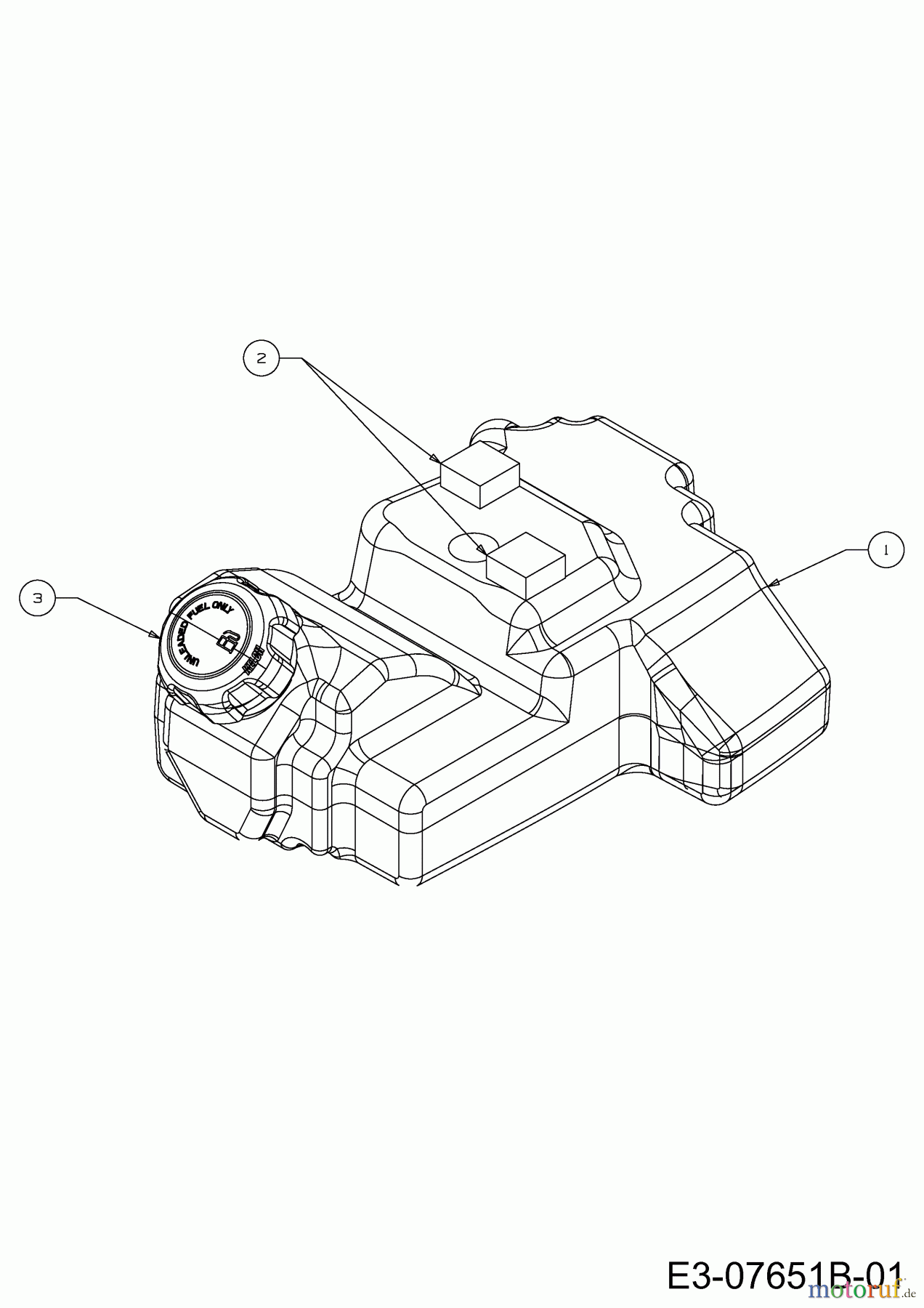 Bestgreen Rasentraktoren BG 11576 SM-13 13B226JD655 (2013) Tank