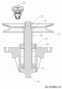MTD P 220 HZ-S 17AF2ACS678 (2014) Ersatzteile Messerspindel 618-04822A