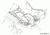 Cub Cadet CC 114 TA 13B226HD603 (2016) Ersatzteile Trittbrett