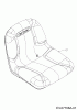 Cub Cadet LTX 1045 13WX91AT056 (2014) Ersatzteile Sitz