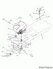 Troy-Bilt Mustang RZT 50 17AF2ACP011 (2013) Ersatzteile Choke- und Gaszug, Motorzubehör