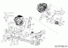 Cub Cadet GTX 2100 14A-3GE-603 (2015) Ersatzteile Chokezug, Elektromagnetkupplung, Gaszug, Motorzubehör