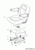 Cub Cadet GTX 2100 14A-3GE-603 (2013) Ersatzteile Sitz