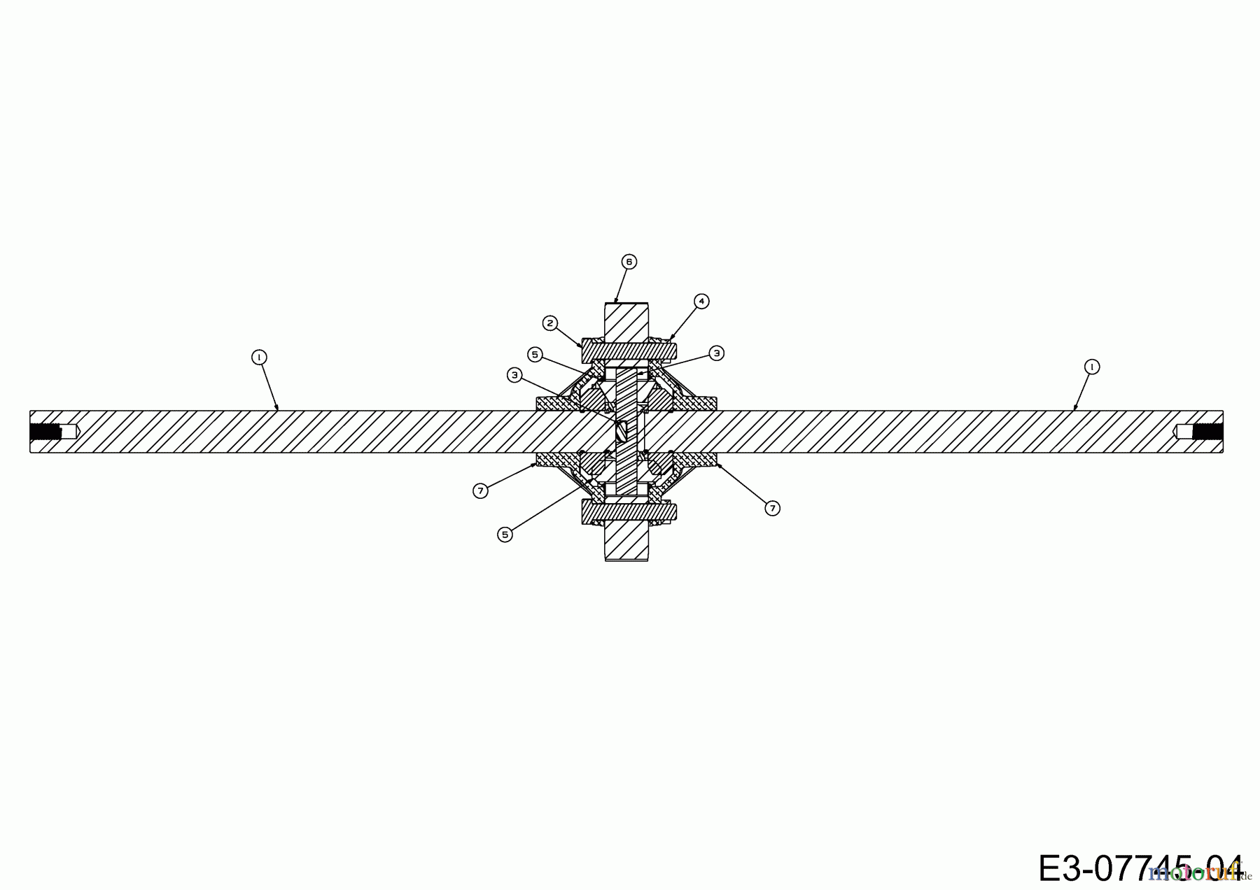 Cub Cadet Gartentraktoren GTX 2100 14A-3GE-603 (2013) Differential