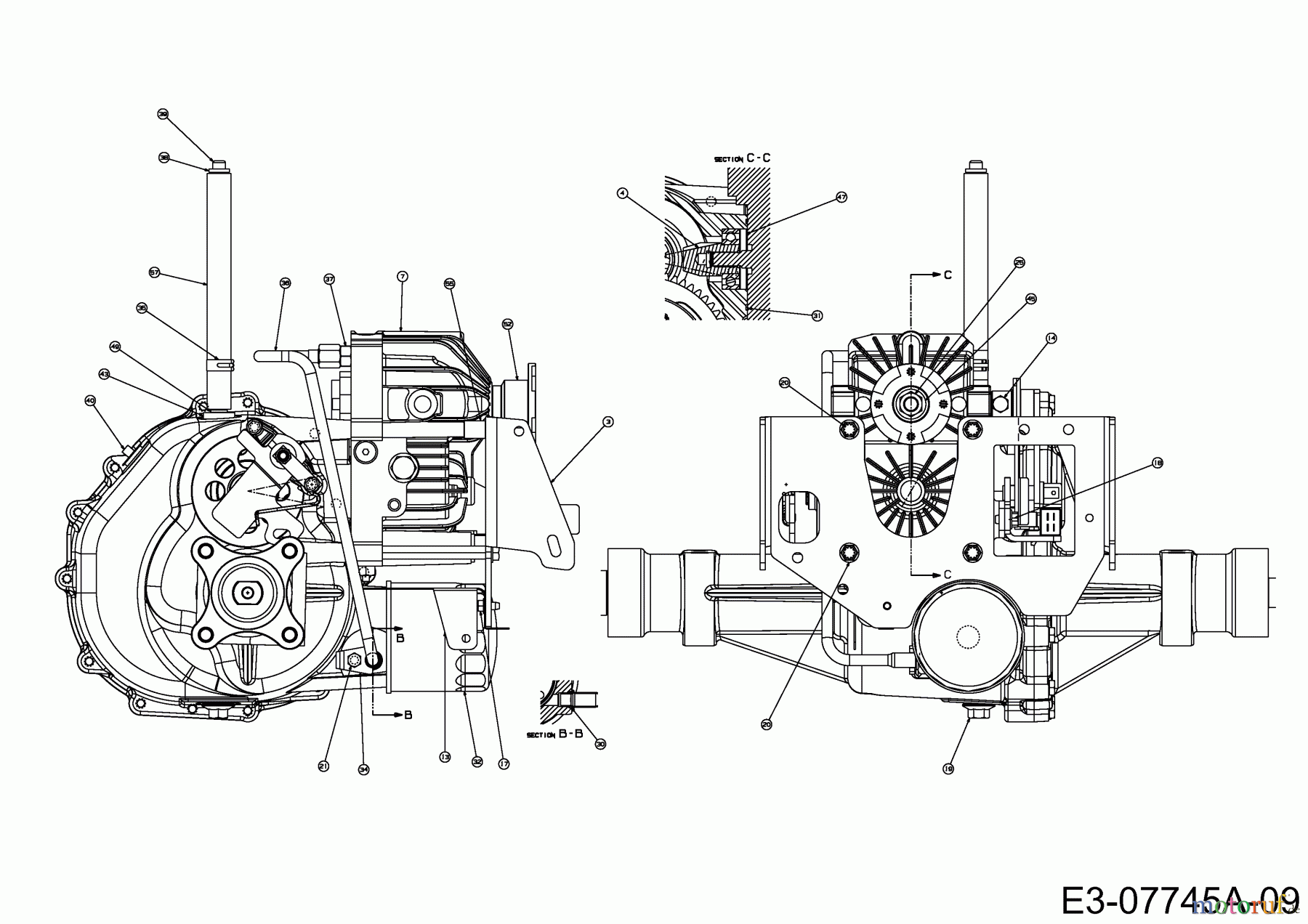  Cub Cadet Gartentraktoren GTX 2100 14A-3GE-603  (2013) Hydrostat