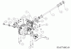 Cub Cadet GTX 2100 14A-3GE-603 (2015) Ersatzteile Hinterachse, Kardanwelle