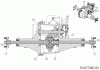 Cub Cadet GTX 2100 14A-3GE-603 (2015) Ersatzteile Achstrichter, Bremse, Differential, Radnaben