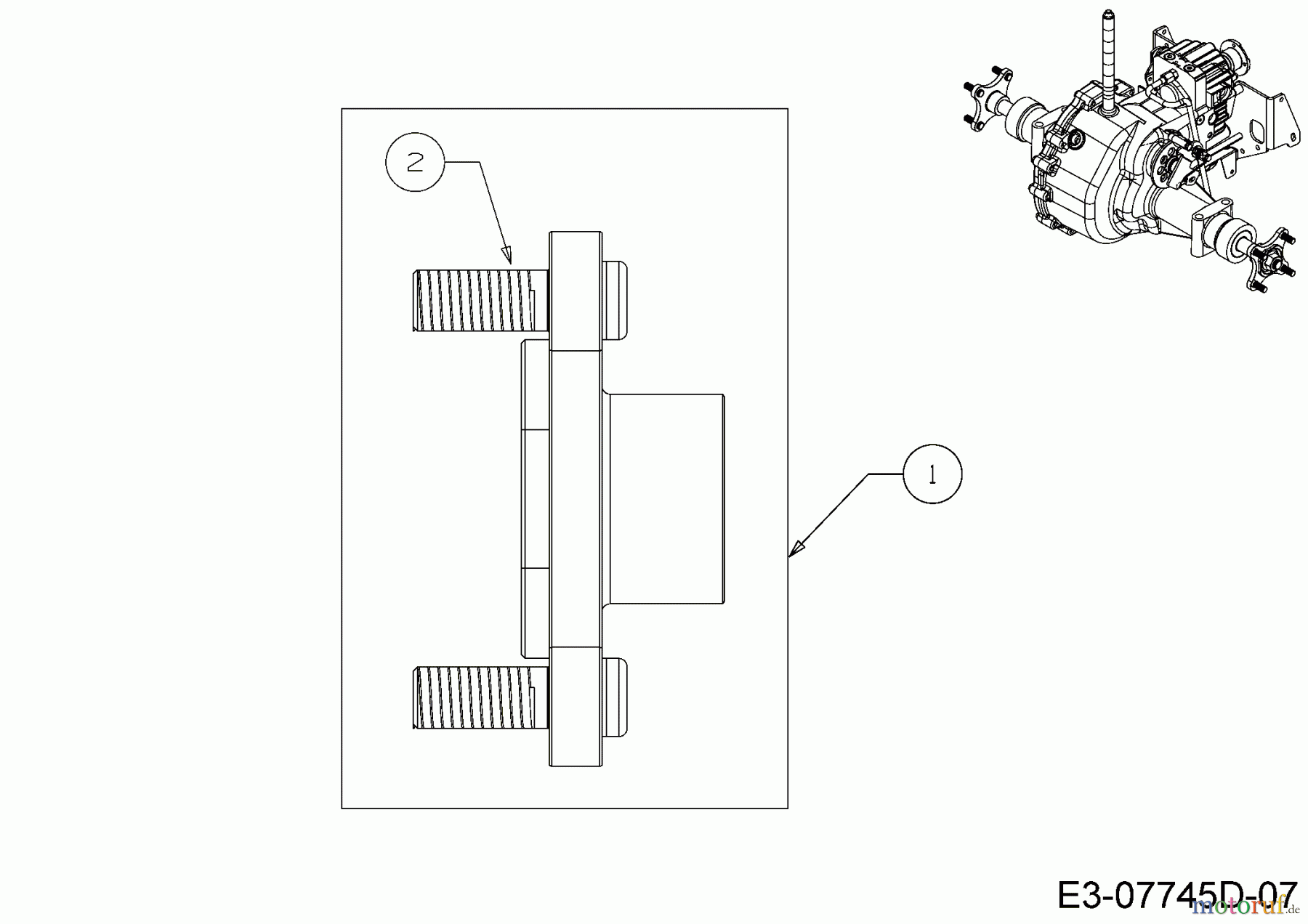 Cub Cadet Gartentraktoren GTX 2100 14A-3GE-603 (2016) Radnaben