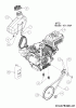 MTD M 53 31A-2M1E678 (2018) Ersatzteile Keilriemen, Motor, Tank