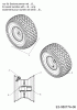 Fair Way FW 96 13CH761F617 (2014) Ersatzteile Räder vorne 15x6 nur für Seriennummer mit ...B…