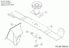 Cub Cadet LM3 CR46S 12BBTV5E603 (2018) Ersatzteile Messer, Messeraufnahme, Mulchstopfen bis 21/11/2017