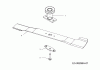 Cub Cadet CC 53 SPB 12B-Q56K603 (2013) Ersatzteile Messer, Messeraufnahme