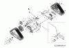 Wolf-Garten Ambition SF 66 TE 31AY74T3650 (2014) Ersatzteile Raupenantrieb