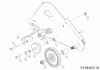 MTD Optima ME 66 T 31AY74T3678 (2018) Ersatzteile Raupenantrieb rechts