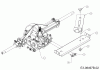 MTD Optima LG 155 13TM77KG678 (2014) Ersatzteile Getriebe, Spannrollenarm, Variatorhalter