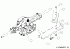Troy-Bilt Bronco 42 13WX78KS066 (2015) Ersatzteile Getriebe, Spannrollenarm, Variatorhalter