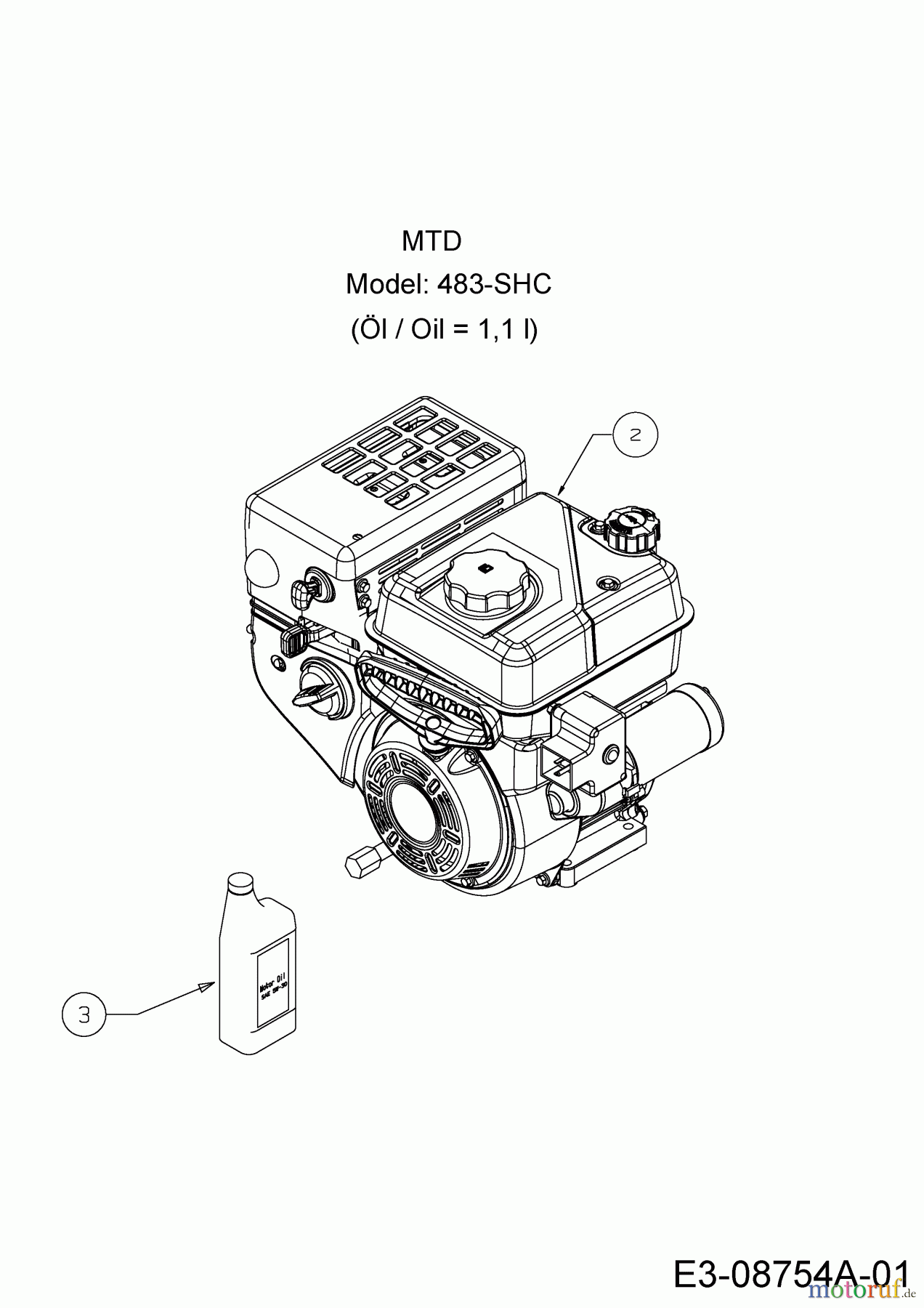 WOLF-Garten Expert Schneefräsen Expert 7190 HD 31AY55SY650 (2016) Motor MTD