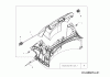 Yard-Man 21" Sure Cut 11A-B29Q701 (2014) Ersatzteile Leitstück hinten, Heckklappe