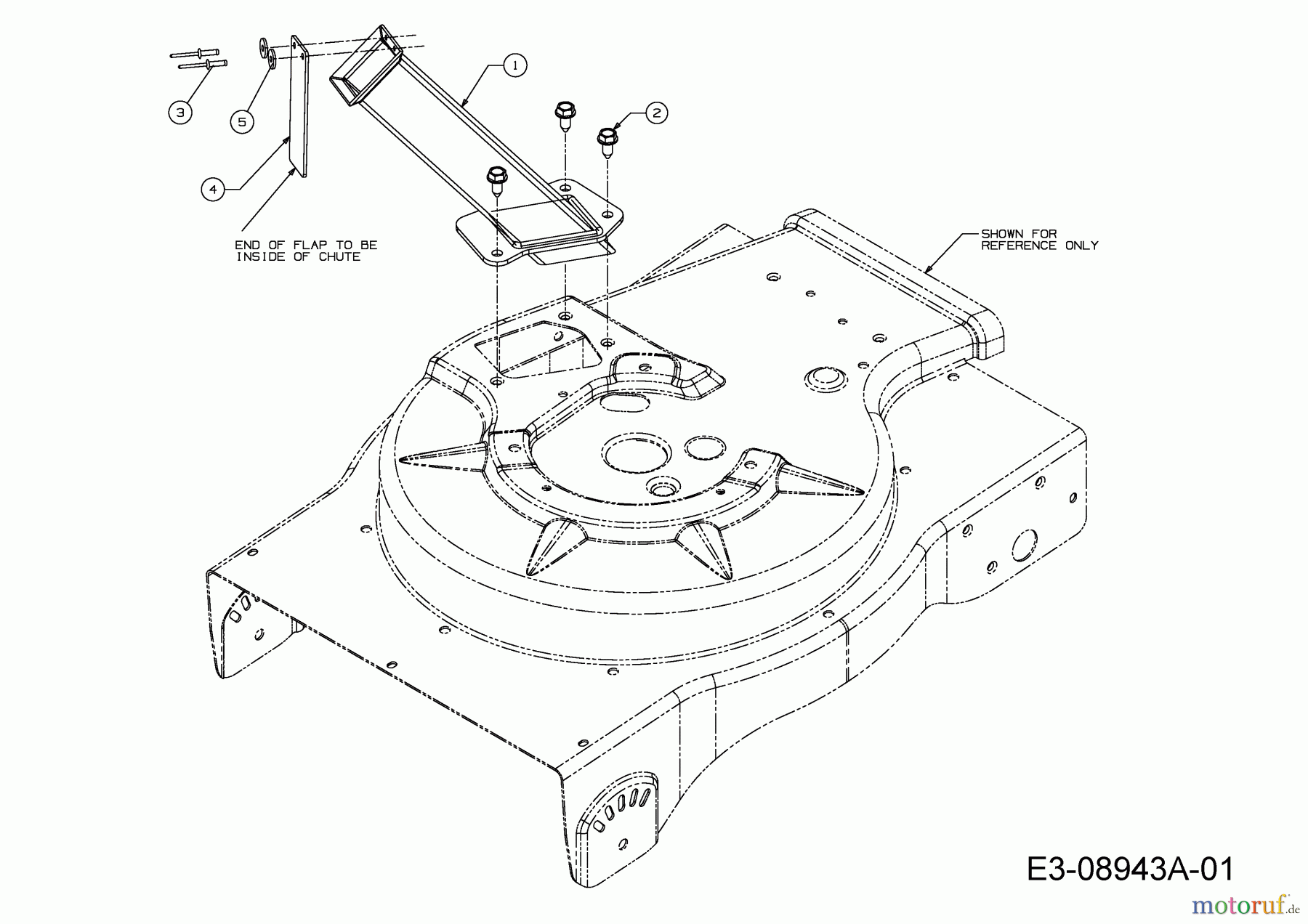 Cub Cadet Laubsauger mit Häckselfunktion CSV 060 24A-06MP603 (2014) Einfüllschacht