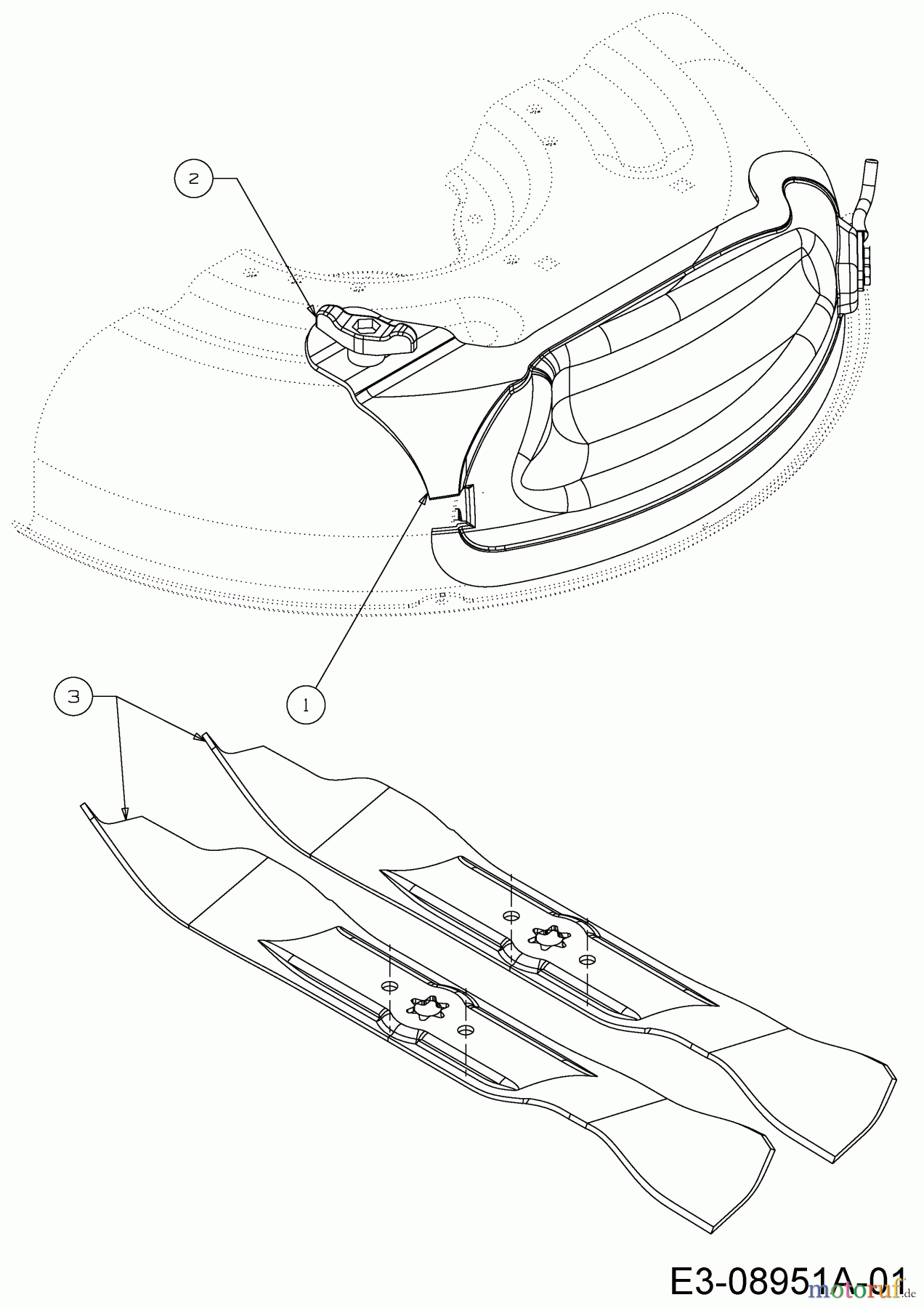  Cub Cadet Zero Turn RZT S 42 17ADCBDS603  (2015) Mulch Kits
