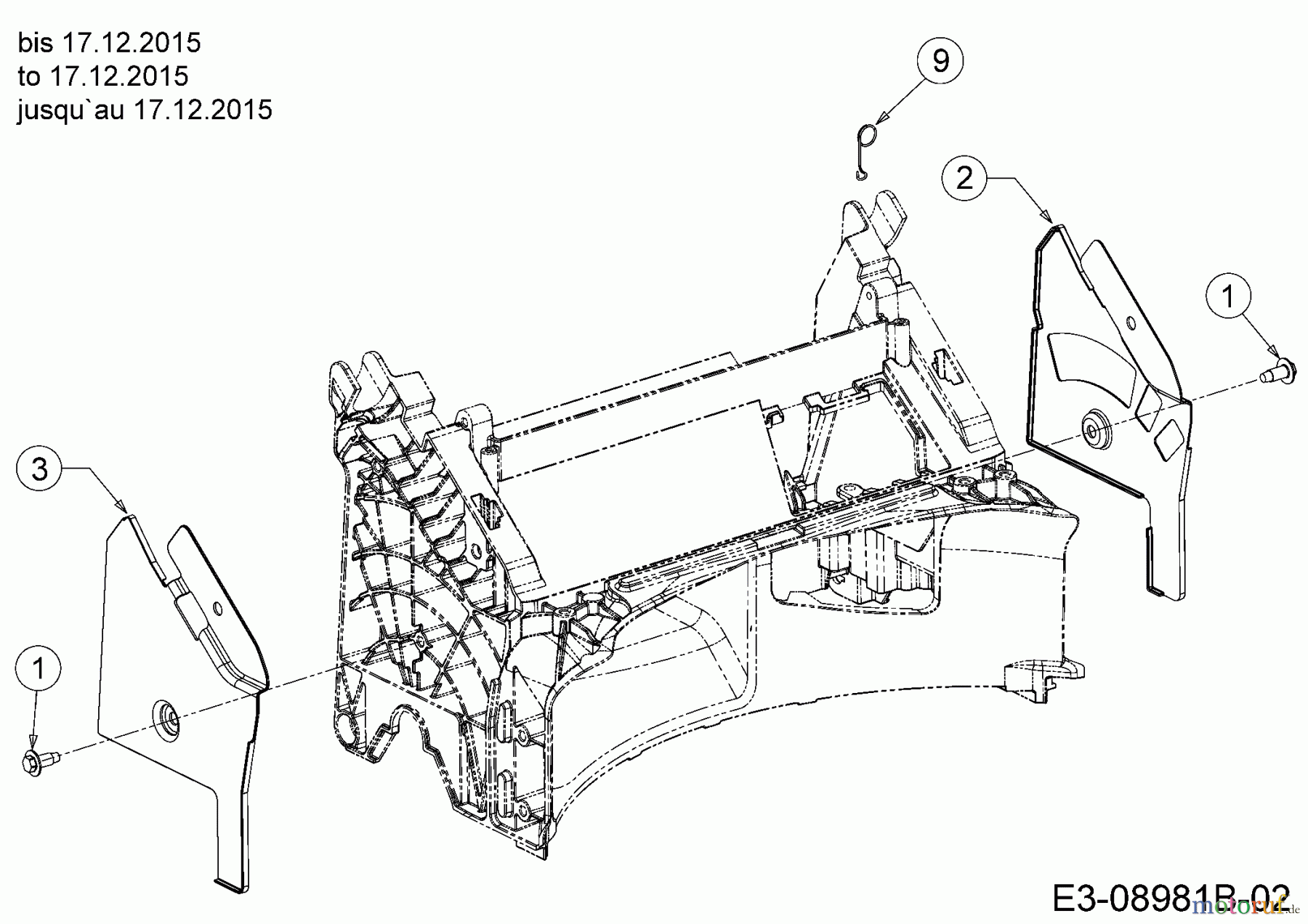 MTD Motormäher mit Antrieb Smart 53 SPOE 12AEPCS7600 (2016) Holmbraketten bis 17.12.2015