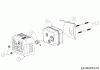 MTD-Motoren 1 P 65 WHD 752Z1P65WHD (2015) Ersatzteile Auspuff