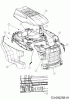 Cub Cadet LX 50" 13AQA1CQ330 (2016) Ersatzteile Motorhaube C-Style