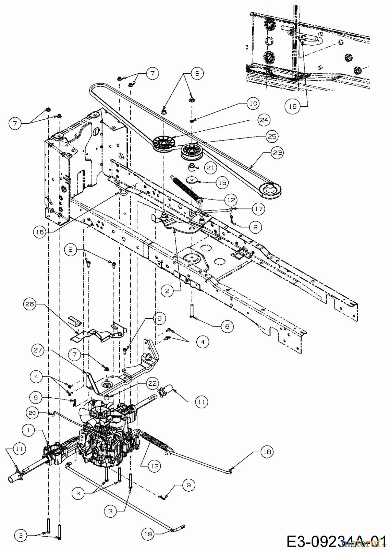  Cub Cadet Rasentraktoren LX 54