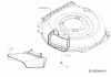 Troy-Bilt TB 110 11A-B26M309 (2015) Ersatzteile Deflektor, Mulchklappe