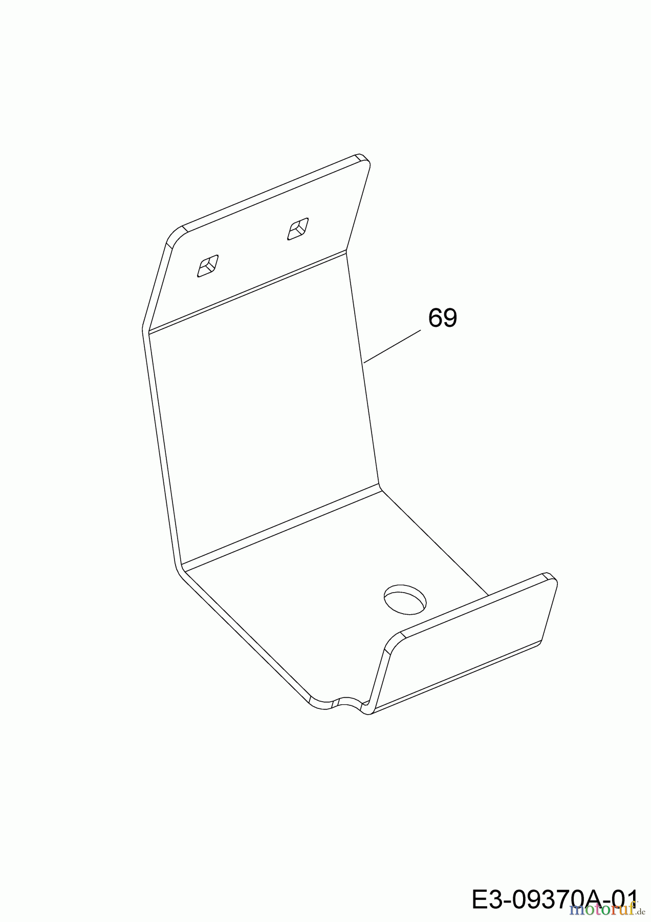MTD Zubehör Zubehör Garten- und Rasentraktoren Grasfangvorrichtung für A Serie (NX-15) mit Mähwerk A (54