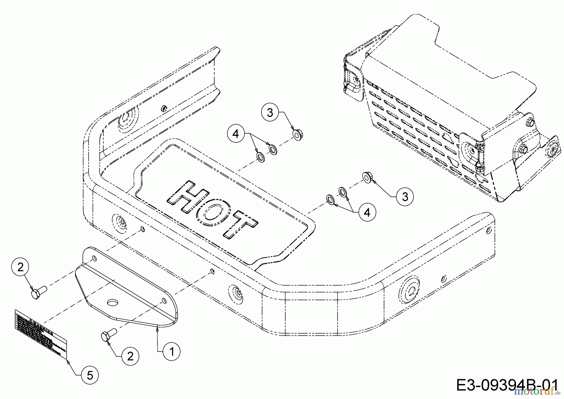 MTD Zubehör Zubehör Zero Turn Anhängekupplung für XZ 2 107 19A70025100 (2017) Grundgerät