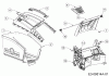 WOLF-Garten Expert Expert 460 11A-TUKC650 (2016) Ersatzteile Grasfangsack, Heckklappe, Leitstück hinten