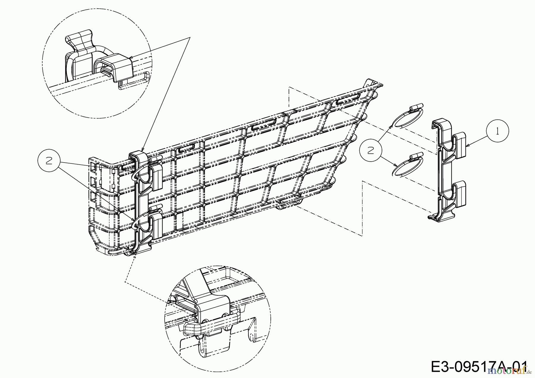 MTD Zubehör Zubehör handgeführte Geräte Gartenwagen / Schubkarren Hauler - Geräteträger 19A40030OEM (2018) Grundgerät