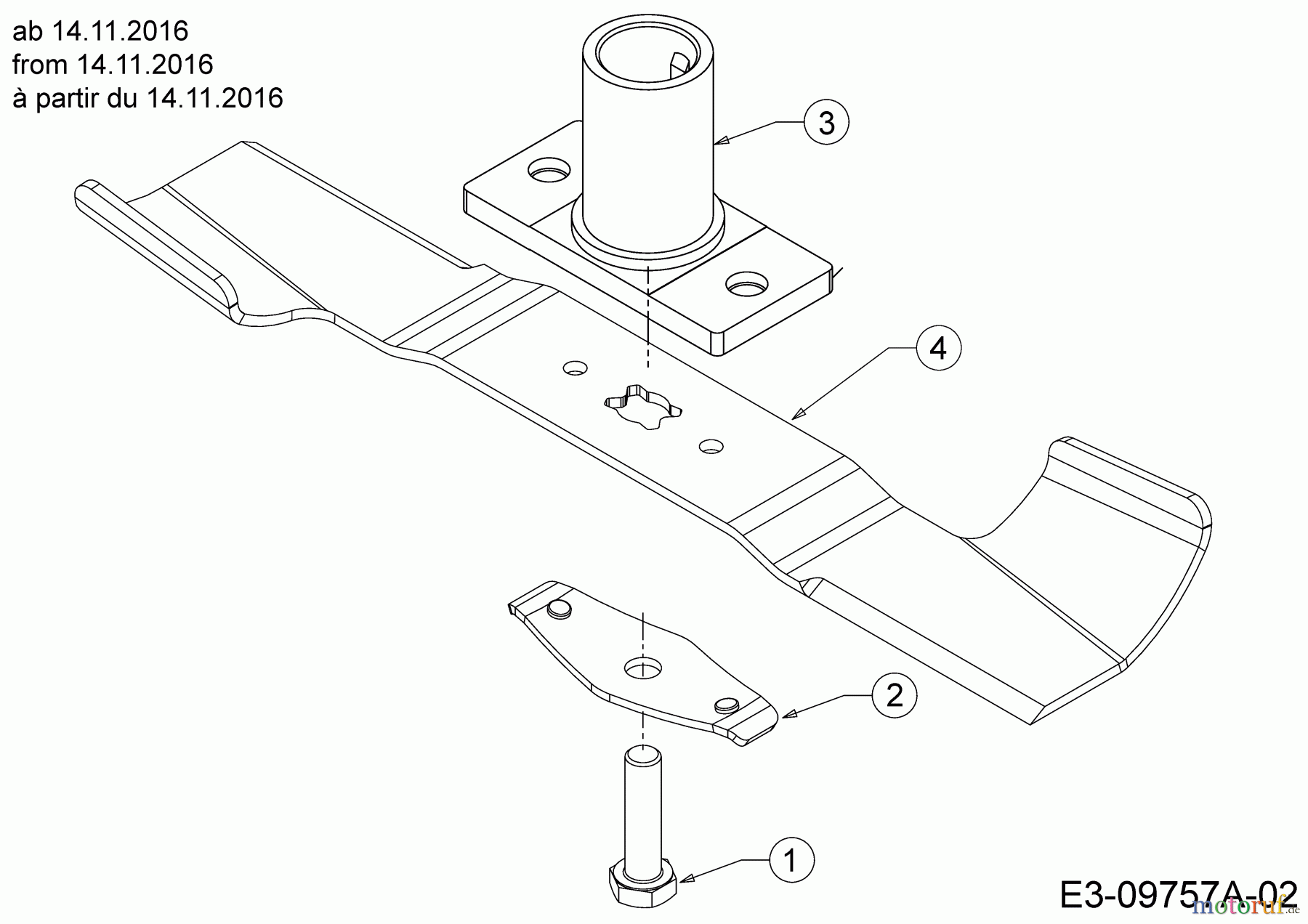  WOLF-Garten Expert Motormäher Expert 420 11B-LUSC650  (2017) E3-09757A-02
