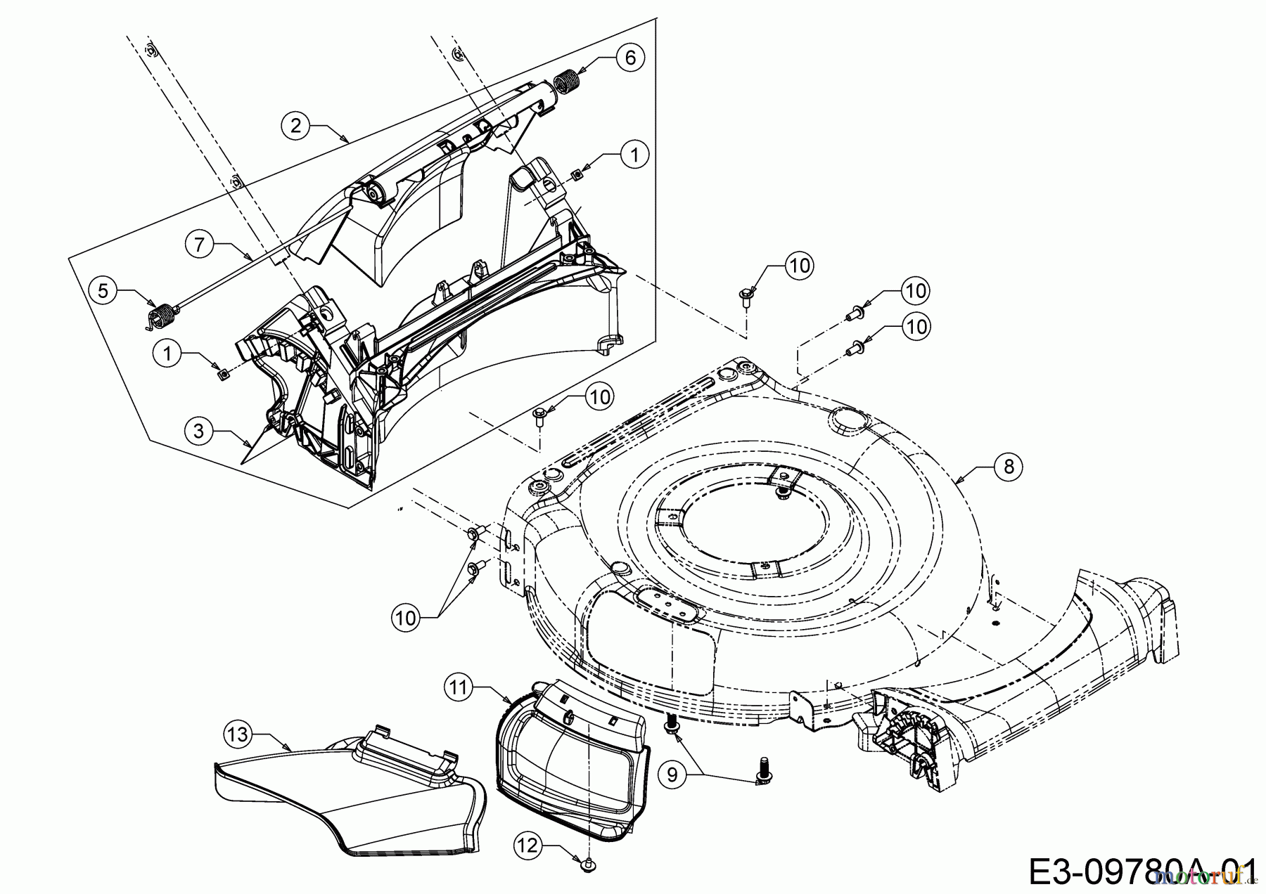 MTD Motormäher Yard Machines 21