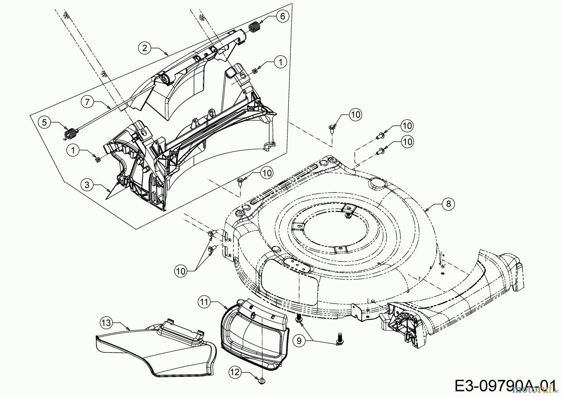 MTD Motormäher mit Antrieb Yard Machines 21