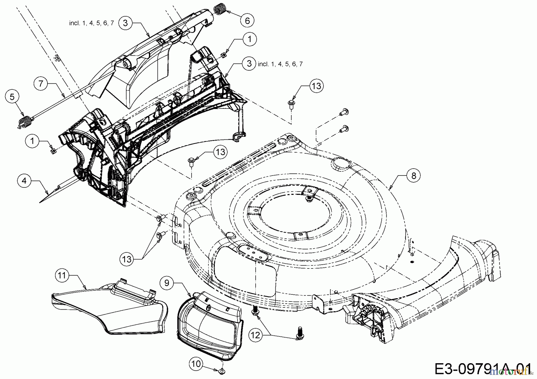 MTD Motormäher Yard Machines 21